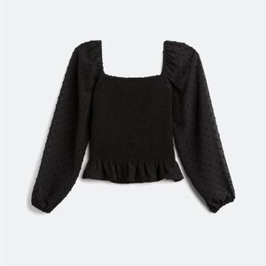 Elegant Black Women's Top
